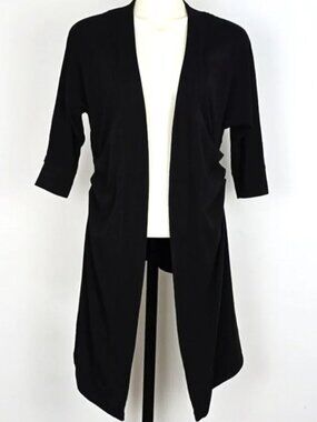 Lululemon Namaste Wrap Open Front Waterfall Cardigan Stretchy size 4
